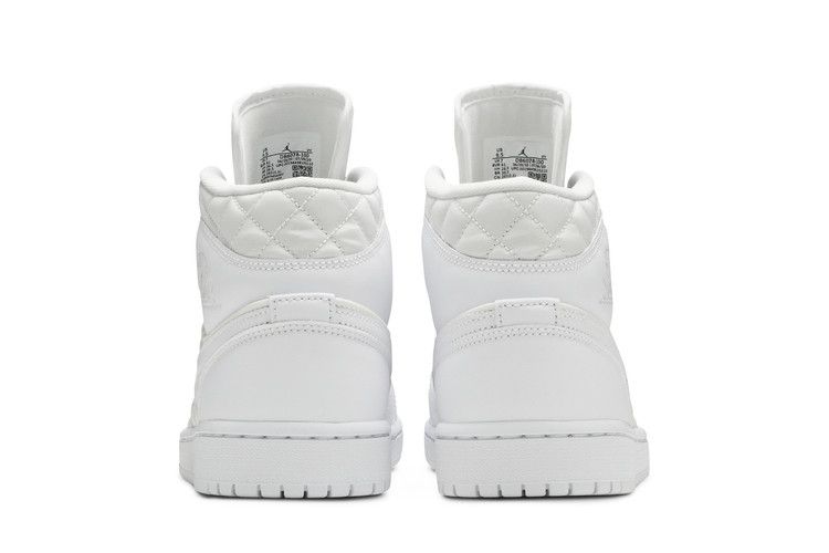 Buy Wmns Air Jordan 1 Mid SE 'White Quilted' - DB6078 100 | GOAT