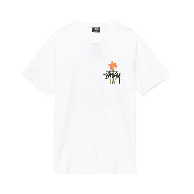Buy Stussy Water Flowers Tee 'White' - 1904633 WHIT | GOAT