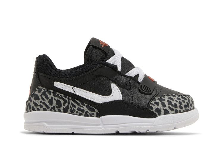 Jordan Legacy 312 Low Black Wolf Grey Safety Orange White (TD)