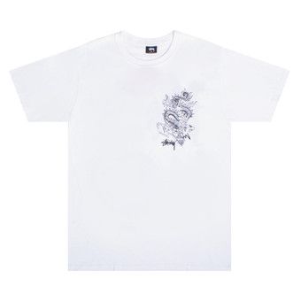 Buy Stussy Funky Tribe Tee 'White' - 1904620 WHIT | GOAT