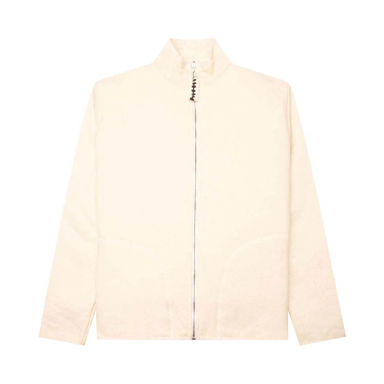 Buy Jil Sander Zip Up Teddy Jacket 'White' - J47BN0158 J20088 106