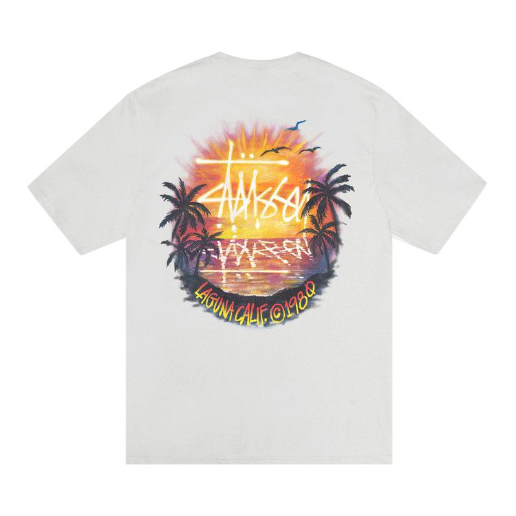 Stussy Sunset T-Shirt Fog