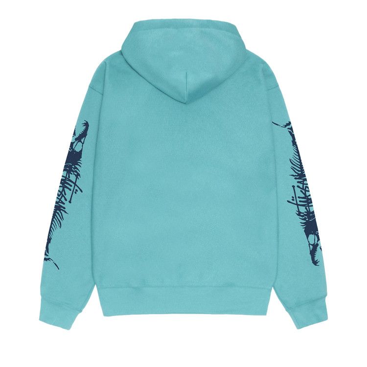 Stussy Barracuda Hoodie Ocean