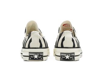 Buy Chuck 70 Low 'Archival Zebra Print' - 167811C | GOAT