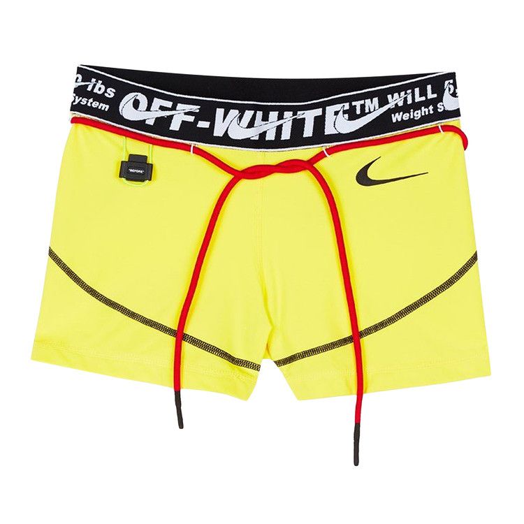 Nike X Off-White Nrg Ru Pro Shorts Opti Yellow