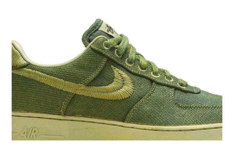 靴 AIR FORCE 1 LOW / STUSSY Nike Air Force 1 Low Stussy Fossil Men's - CZ9084-200 - US