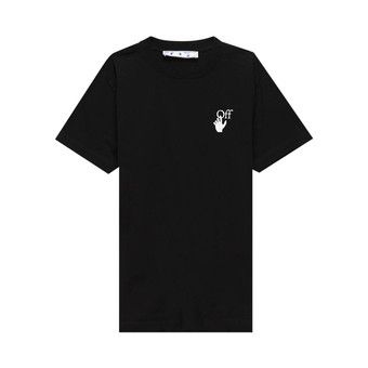 Buy Off-White Marker Short-Sleeve Slim Tee 'Black/Fuchsia