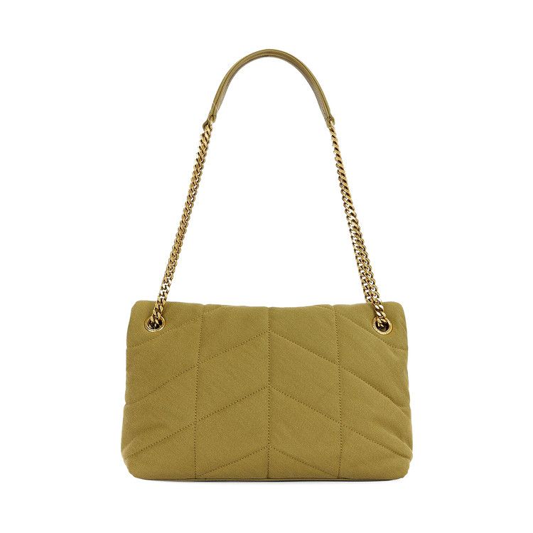 Saint Laurent Puffer Small 'fir Green'