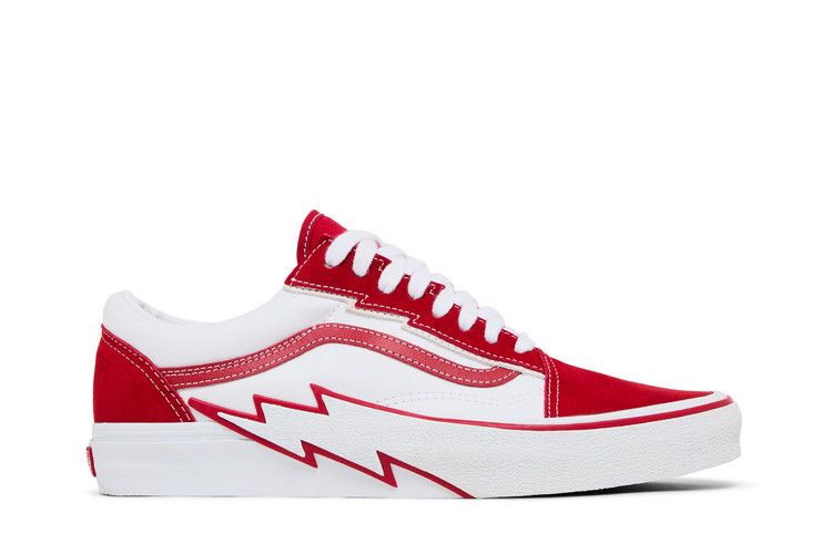 Vans Old Skool Bolt Red White