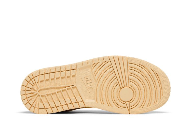 Air Jordan 1 Low Off White Yellow Ochre W