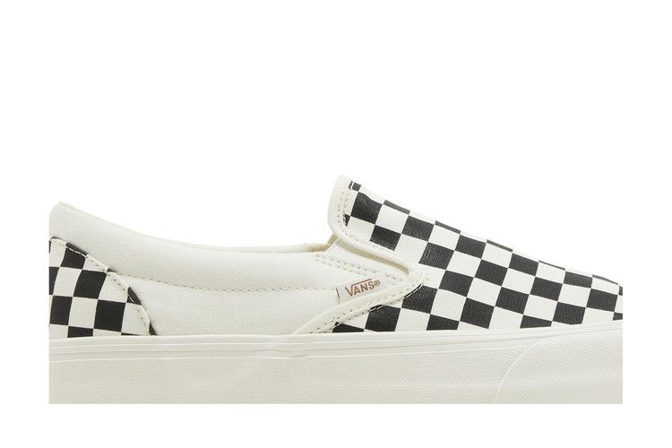 MOKAページ Buy Slip-On VR3 'Black Marshmallow Checkerboard