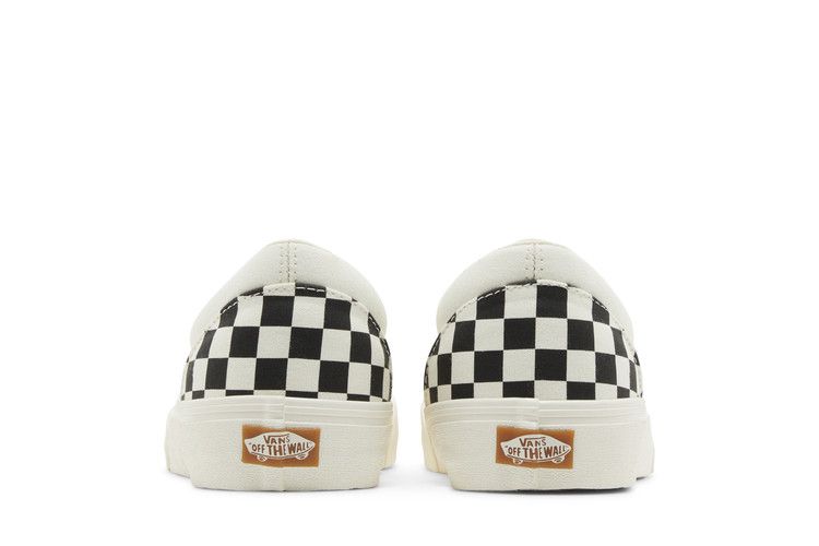 Vans Slip-On Vr3 Black Marshmallow Checkerboard