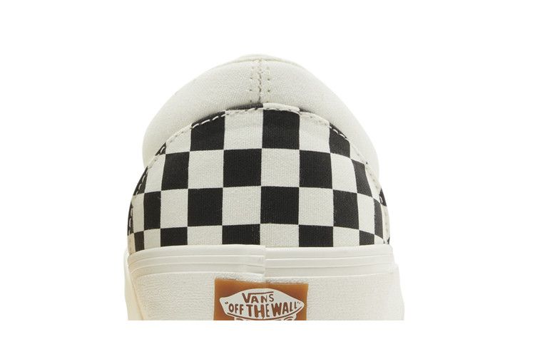 Vans Slip-On Vr3 Black Marshmallow Checkerboard