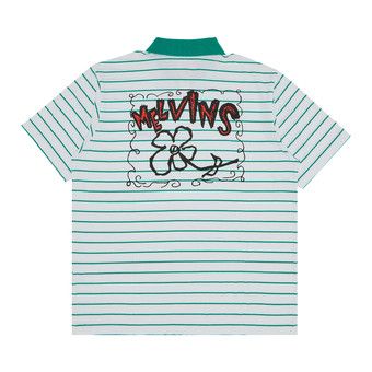 Buy Supreme x Melvins Stripe Short-Sleeve Polo 'White
