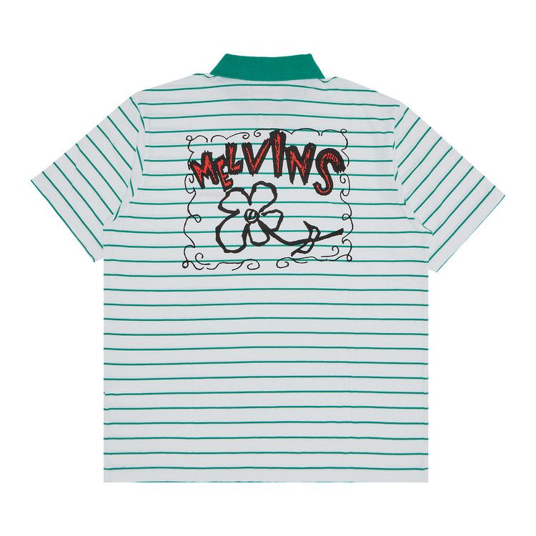 Buy Supreme x Melvins Stripe Short-Sleeve Polo 'White' - SS24KN77