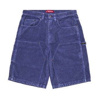 パンツ SUPREME Corduroy Belted Short Blue w32 1419666_01.jpg.jpeg