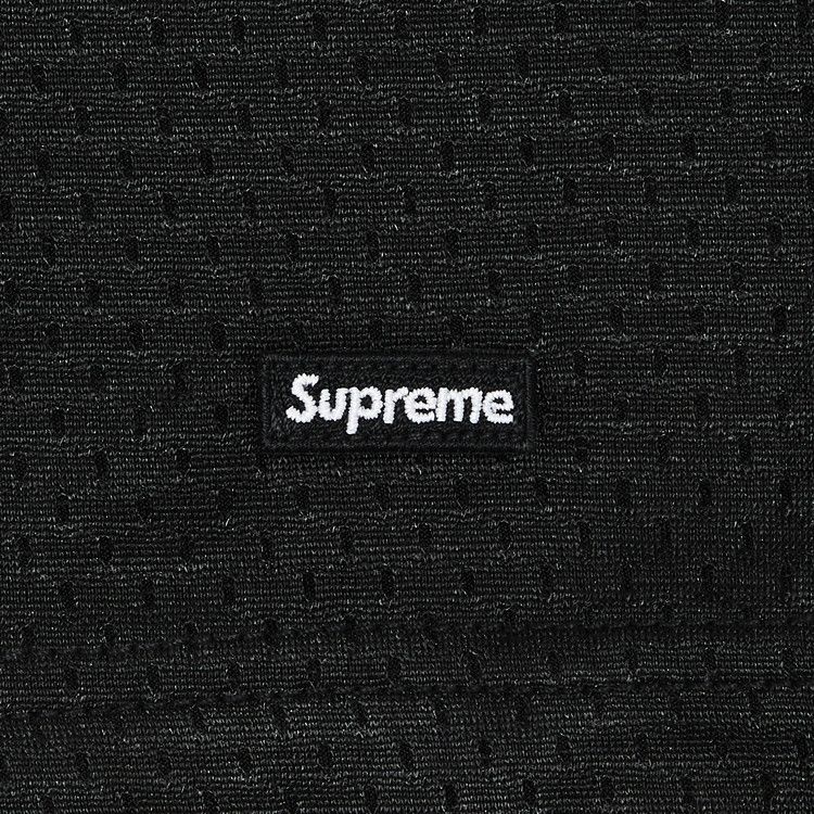 Supreme Small Box Baggy Mesh Shorts Black