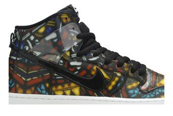 Buy Concepts x SB Dunk High 'Stained Glass' Special Box - 313171 