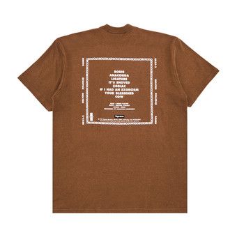 Buy Supreme x Melvins Bullhead Tee 'Brown' - SS24T11 BROWN