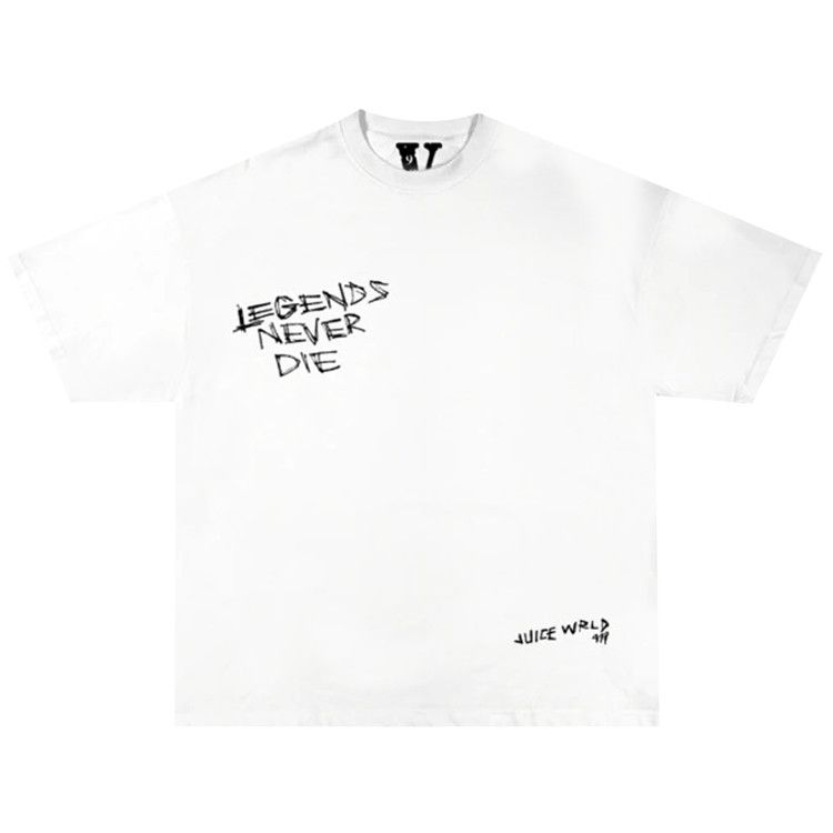 Juice Wrld x Vlone selling Legends Never Die T-shirt