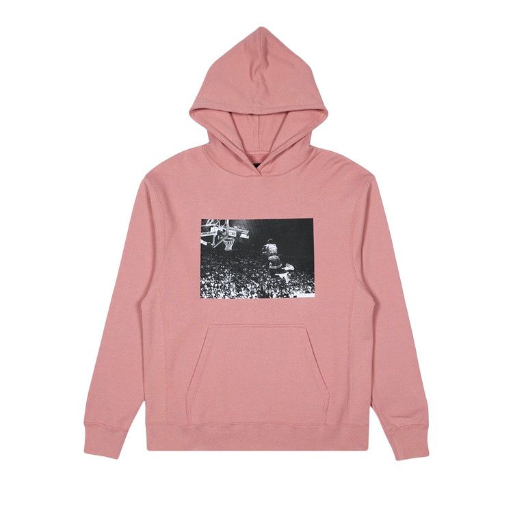 Air Jordan X Union La Flying High Hoodie Rust Pink