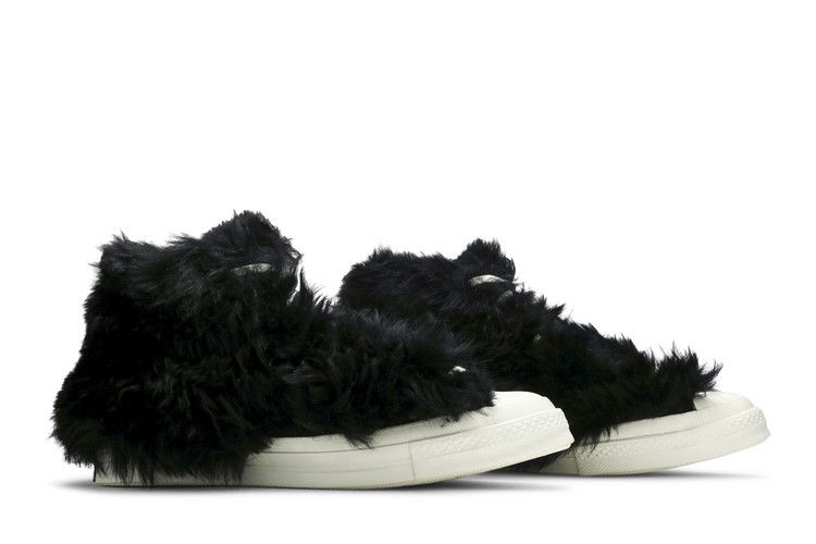 Buy AMBUSH x Chuck 70 High 'Fuzzy - Black Egret' - 170586C