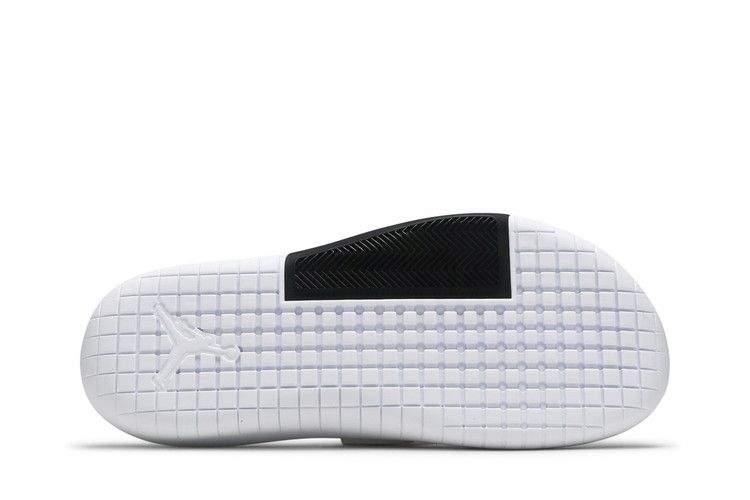 Air Jordan Hydro 8 RETRO Slide White Black Fire