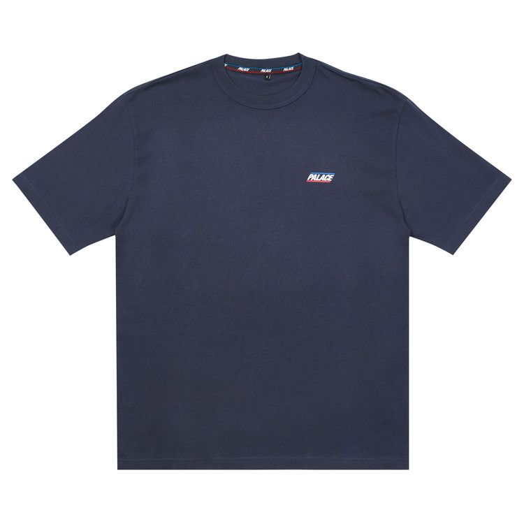 Buy Palace Basically A T-Shirt 'Navy' - P12TS052 | GOAT