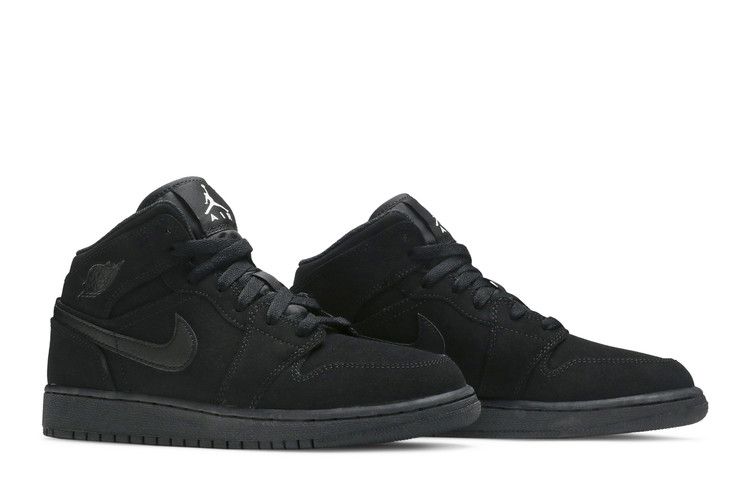 Air Jordan 1 Mid Bg Black