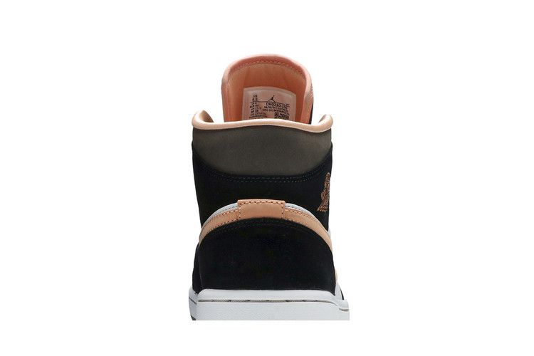 Jordan 1 Mid Peach Mocha (Women's)