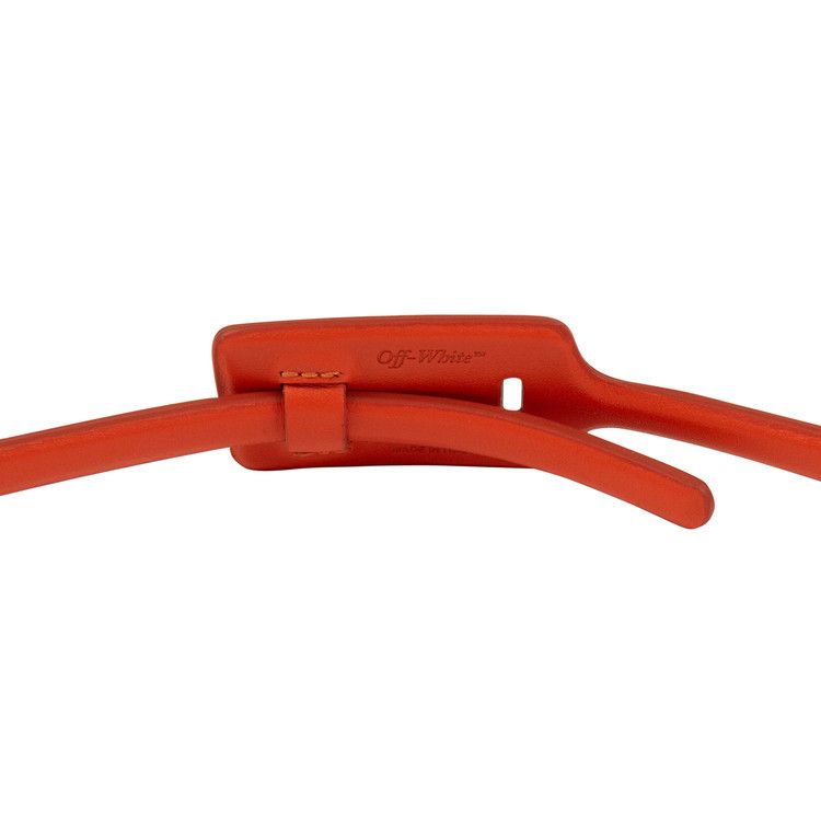 Buy Off-White Zip Tie Belt 'Red' - OWRB019F19D410501900 | GOAT