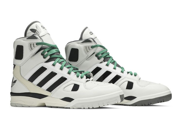Kid Cudi X Adidas Torsion Artillery High Crystal White Core Black