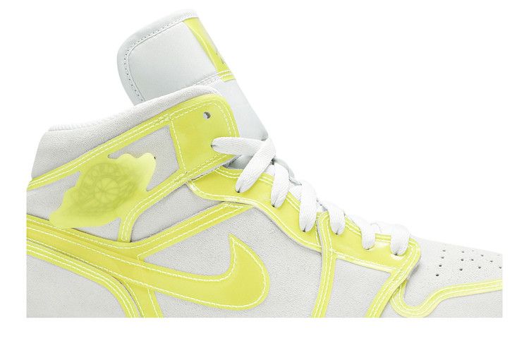 Buy Wmns Air Jordan 1 Mid LX 'Off White Opti Yellow' - DA5552 107 ...