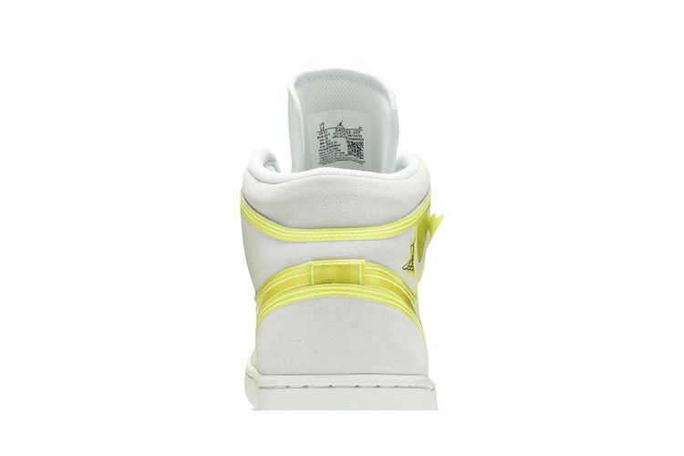 Buy Wmns Air Jordan 1 Mid LX 'Off White Opti Yellow