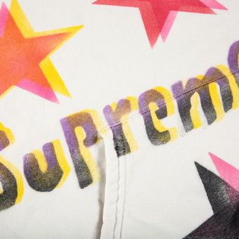 Buy Supreme Gonz Stars Hooded Sweatshirt 'White' - SS21SW22