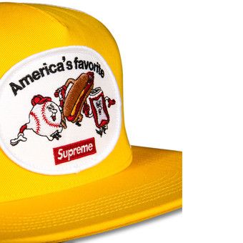 Buy Supreme America's Favorite Mesh Back 5-Panel 'Yellow