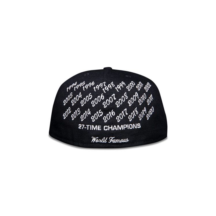 Buy Supreme x New Era Champions Box Logo Hat 'Navy
