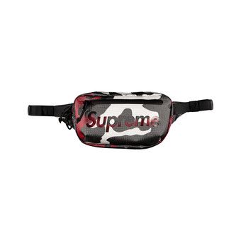 Buy Supreme Waist Bag 'Red Camo' - SS21B23 RED CAMO | GOAT
