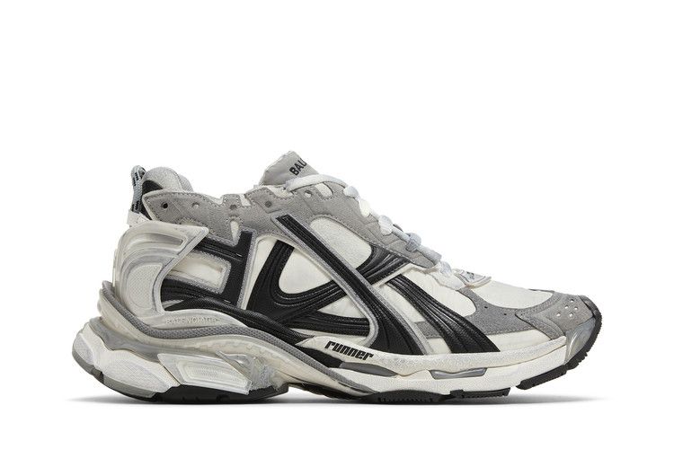 Buy Balenciaga Runner Sneaker 'Worn-Out - Grey White Black