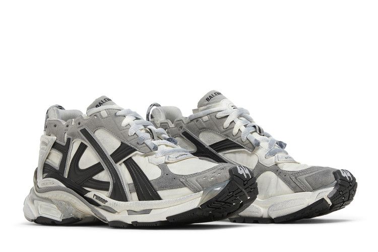 Balenciaga Runner Sneaker Worn-Out - Grey White Black