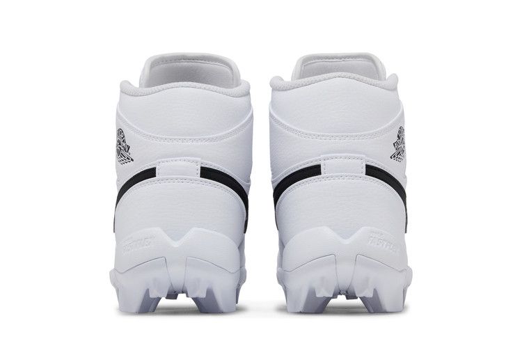 Air Jordan 1 Mid Cleat Gs White Black