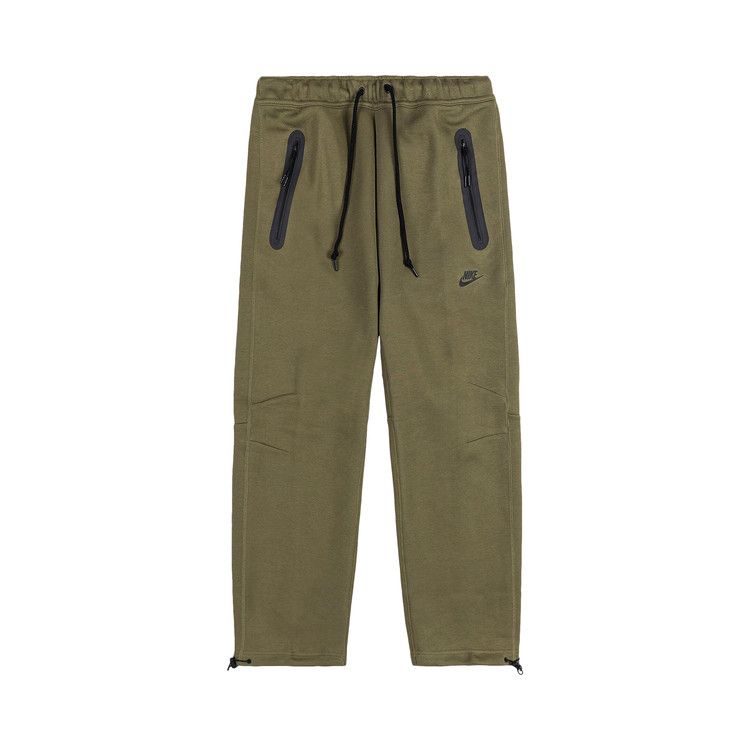 Nike Sportswear Tech Fleece Open-Hem Sweatpants Medium Olive/Black