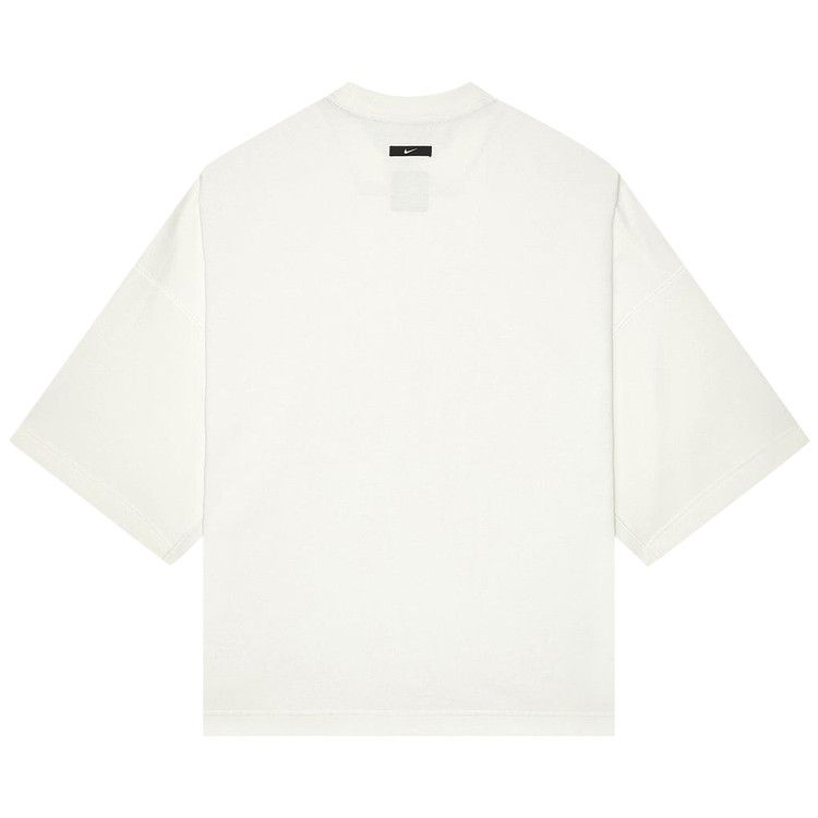 Nike Sportswear Tech Fleece Reimagined Oversized Shorts-Sleeve Sweatshirt Sail