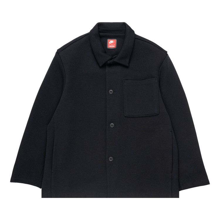 Nike Sportswear Tech Fleece Reimagined Oversized Shacket Black/Black
