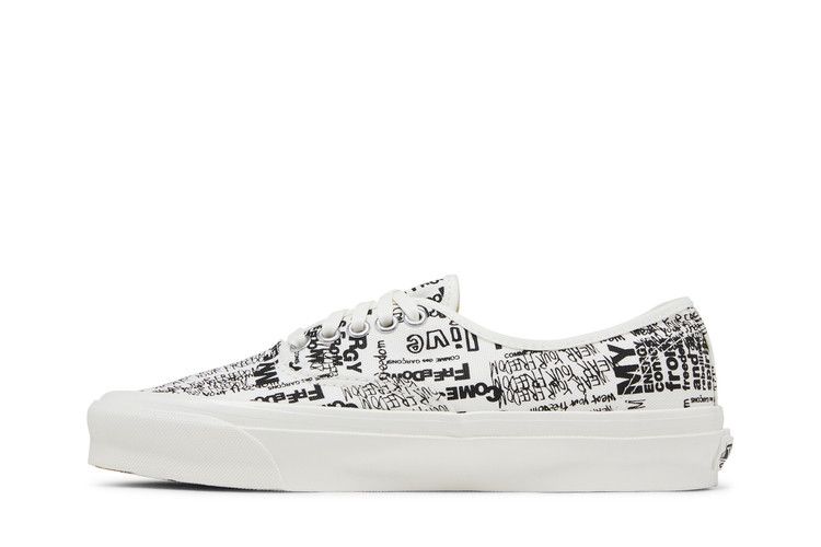 ♥ Vans Vault x CDG OG Authentic LX White Black vans_dsm_dover_street_market_l