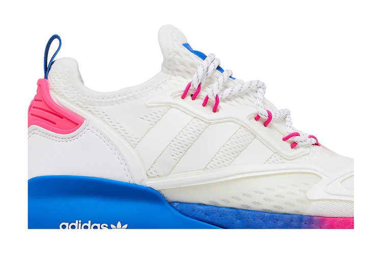Buy Adidas Wmns ZX 2K Boost 'White Pink Blue' - FY0605 | GOAT