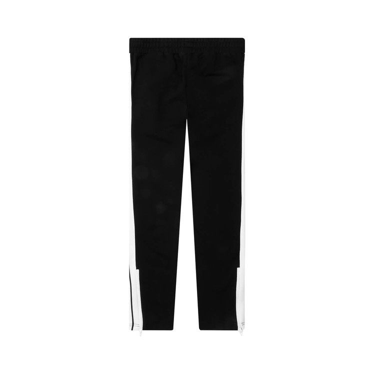 Palm Angels Fleece Track Pants Black/White
