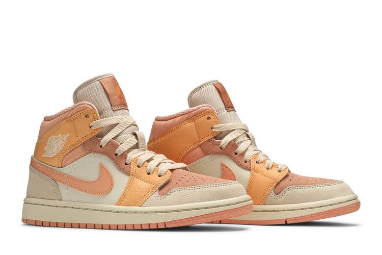 Wmns Air Jordan 1 Mid 'apricot'