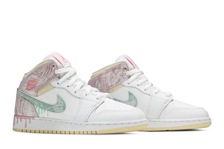 Air Jordan 1 Mid SE Gs Ice Cream