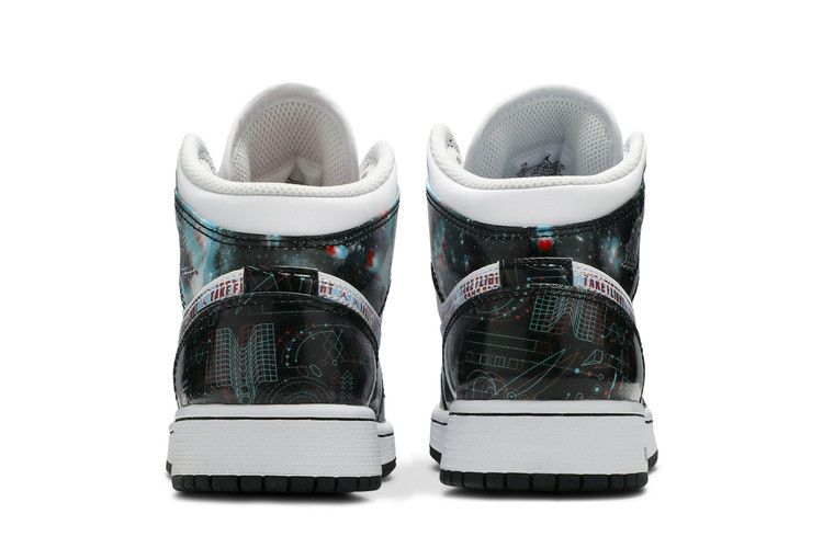 Air Jordan 1 Mid SE Gs Take Flight